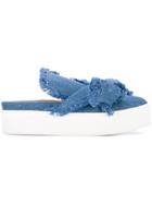 No21 Denim Mules - Blue