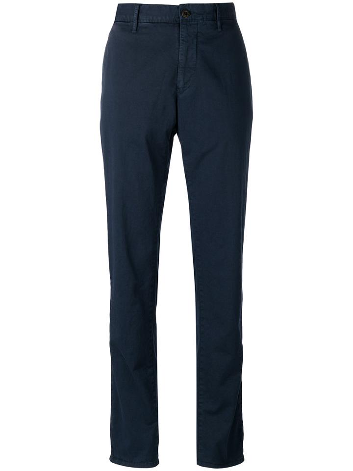 Incotex - Slim-fit Chinos - Men - Cotton - 35, Blue, Cotton