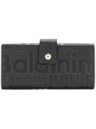 Baldinini Logo Embossed Wallet - Black