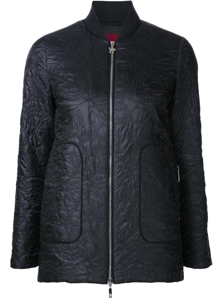 Moncler Gamme Rouge Embroidered Puffer Jacket