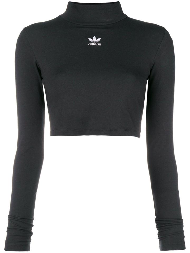 Adidas Adidas Originals Styling Complements Crop Top - Black