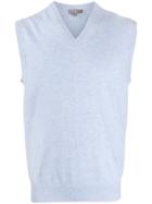 N.peal The Westminster Cashmere Vest - Blue