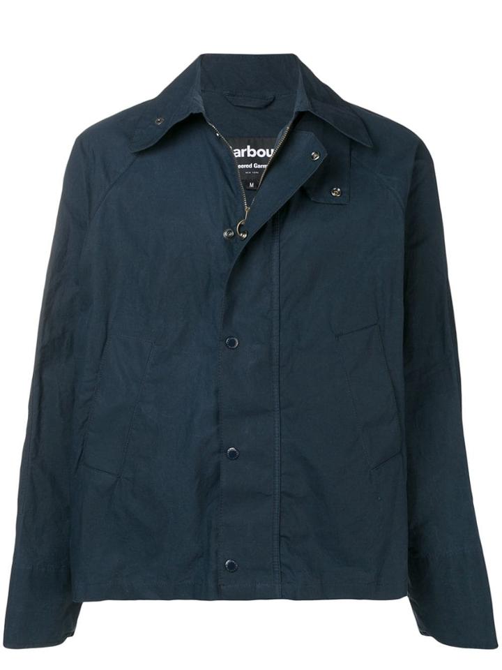 Barbour Zipped Bomber Jacket - Blue