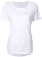 Chinti & Parker Bonjour Stitch T-shirt - White