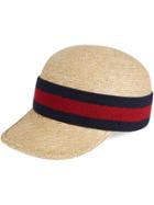 Gucci Hat With Web - Neutrals