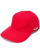 Valentino Valentino Garavani Appliquéd Cap - Red