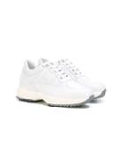 Hogan Kids Interactive Sneakers, Boy's, Size: 28, White