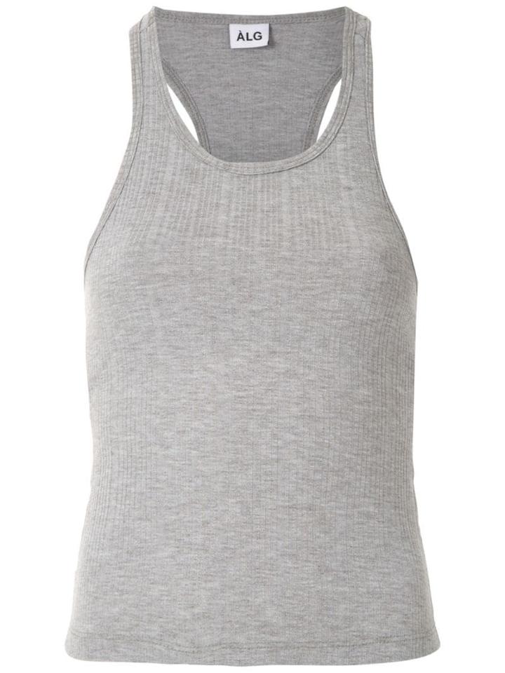 Àlg Ribbed Tank Top - Grey