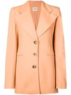 Khaite Long Line Blazer - Orange