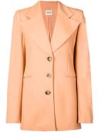 Khaite Long Line Blazer - Orange