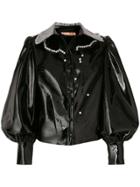 Cristina Savulescu Lace And Pearl Detailed Blouson Sleeve Jacket -