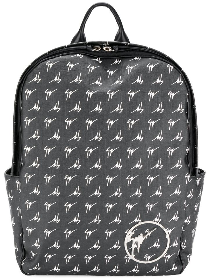Giuseppe Zanotti Design Zaino Backpack - Black
