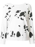 Marc Jacobs Spot Printed Sweatshirt - White