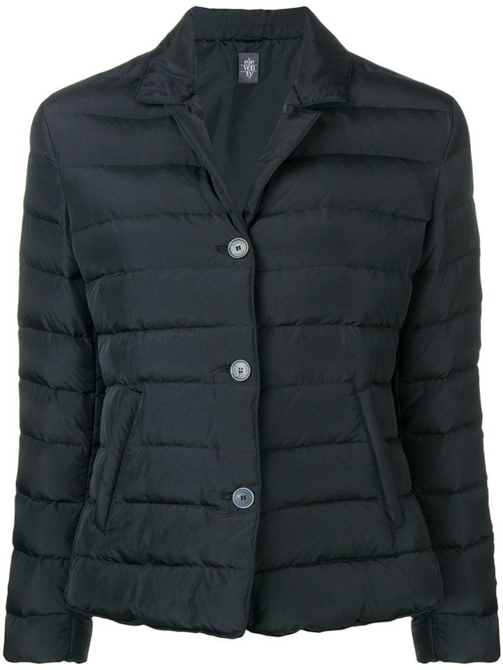 Eleventy Padded Jacket - Black