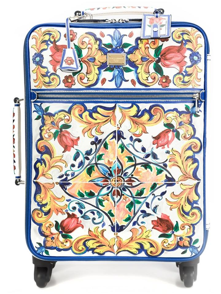 Dolce & Gabbana Majolica Print Trolley - Multicolour