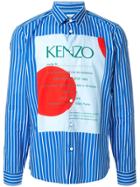 Kenzo 'wedding Invitation' Print Shirt - Blue