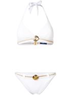 Elena Makri Halterneck Bikini - White