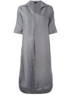 Joseph Mill Dress, Women's, Size: 36, Grey, Silk/linen/flax