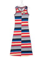 Tommy Hilfiger Junior Colour Block Jersey Dress - Multicolour