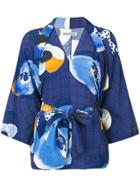 Henrik Vibskov Lemon Printed Tie Waist Blouse - Blue