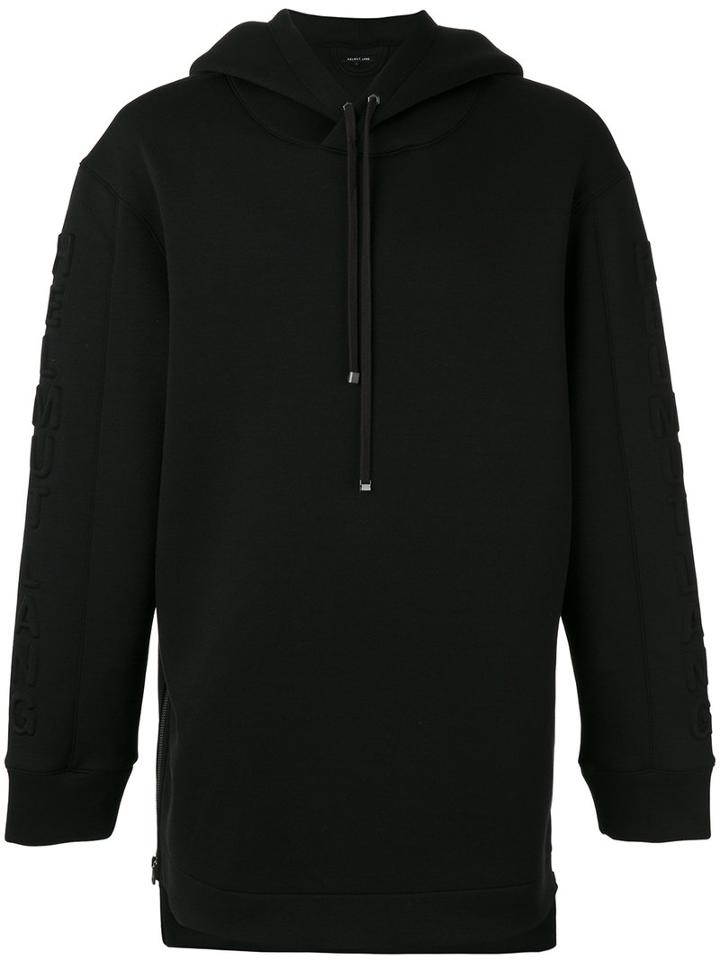 Helmut Lang - Classic Hooded Sweatshirt - Men - Polyester/spandex/elastane/rayon - L, Black, Polyester/spandex/elastane/rayon