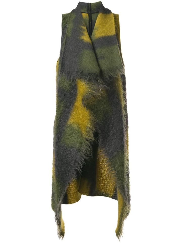 Masnada Safety Pin Gilet - Green