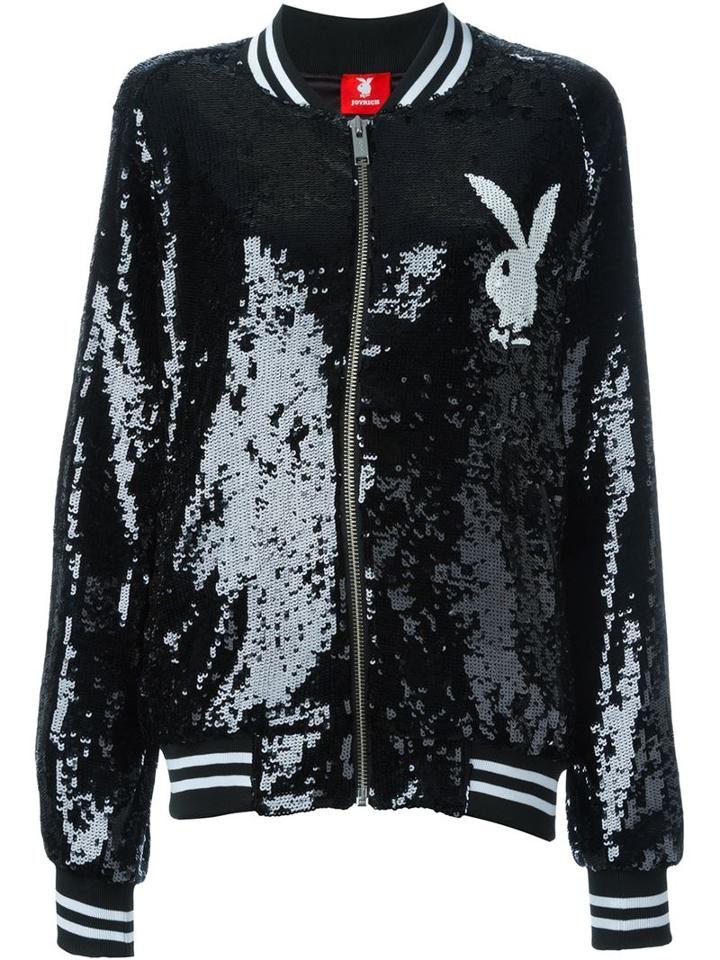 Joyrich Playboy Sequin Bomber Jacket
