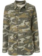 Mother The Loose Veteran Camouflage Jacket - Green