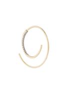 Maria Black 14kt Yellow Gold Spiral Diamond Earring - Metallic