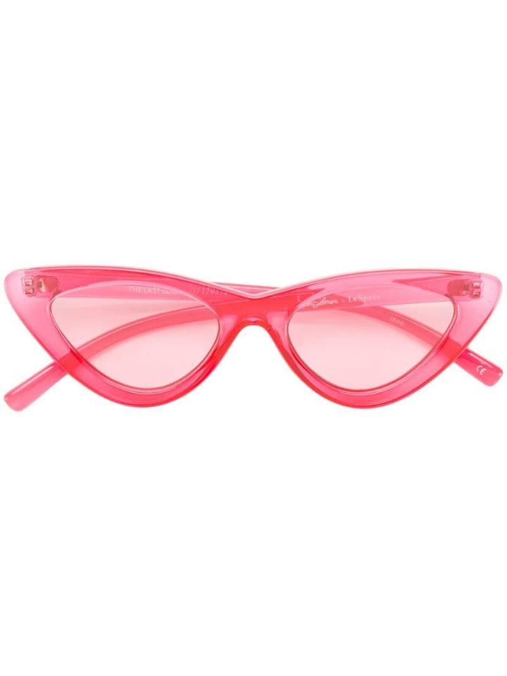 Le Specs Le Specs X Adam Selman The Last Lolita Sunglasses - Pink