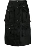 Prada Pocket Nylon Skirt - Black