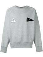 Gosha Rubchinskiy Patch Detail Sweatshirt - Grey