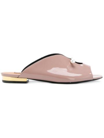Coliac Lucilla Mules - Nude & Neutrals