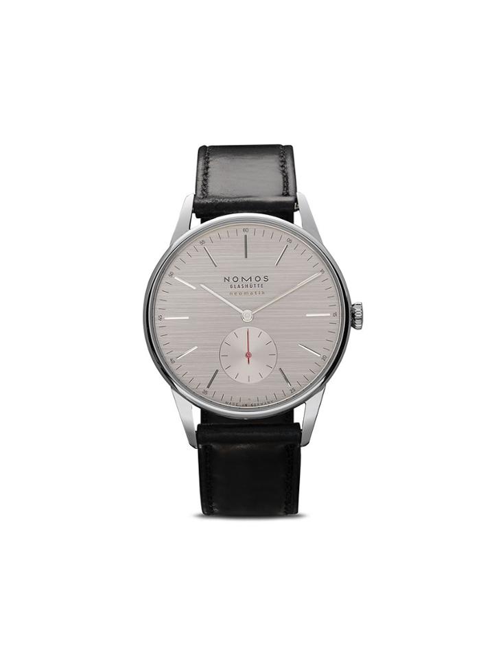 Nomos Orion Neomatik Silvercut 39mm - Rhodium-plated, With Brushed