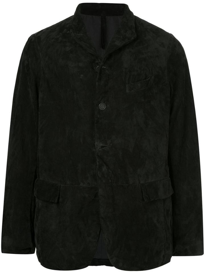 Bergfabel Classic Single-breasted Jacket - Black