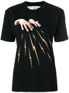 Off-white Magic Hands Print T-shirt - Black