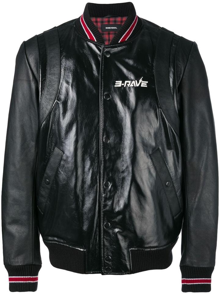 Diesel L-billy Bomber Jacket - Black