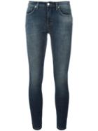 Victoria Victoria Beckham Super Skinny Jeans, Women's, Size: 28, Blue, Cotton/polyester/spandex/elastane