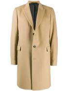 Paul Smith Single-breasted Coat - Neutrals