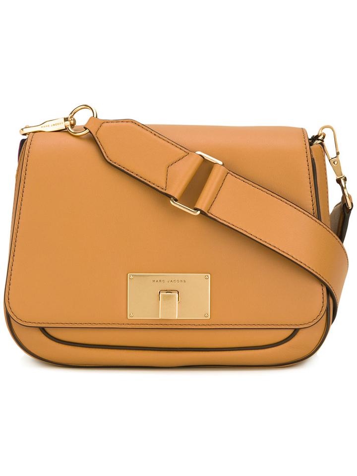 Marc Jacobs Navigator Saddle Crossbody Bag, Women's, Brown, Leather