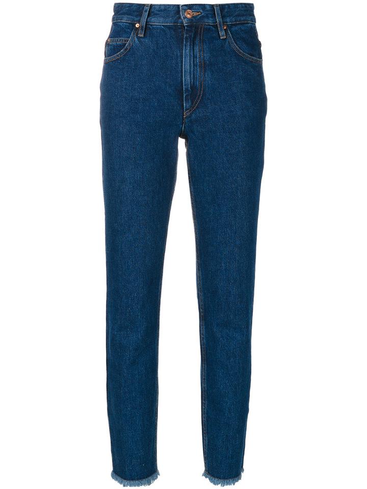 Isabel Marant Étoile - Denim Jeans - Women - Cotton - 38, Blue, Cotton