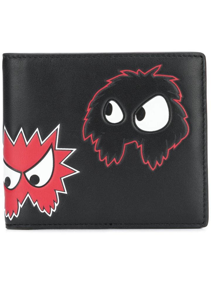 Mcq Alexander Mcqueen Rave Monster Wallet - Black