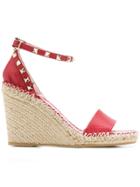 Valentino Valentino Garavani Rockstud Espadrilles - Red