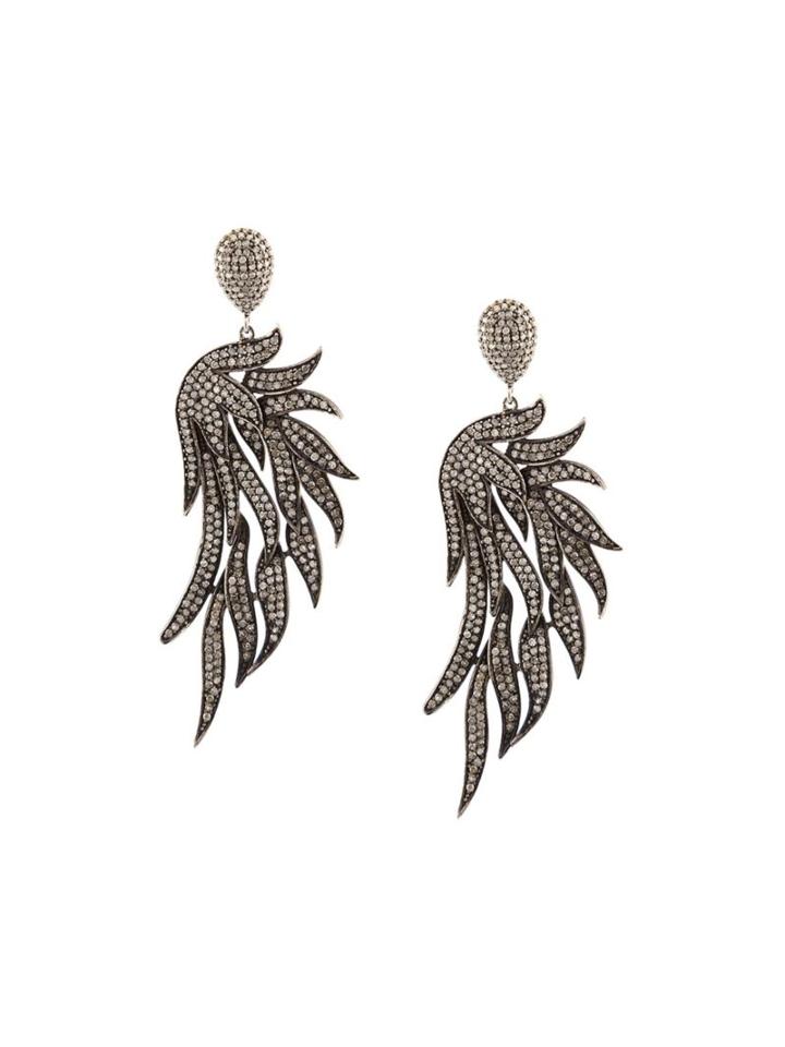 Carole Shashona 'fire Wing' Diamond Earrings