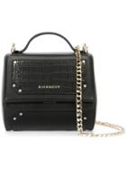 Givenchy - Mini 'pandora Box' Shoulder Bag - Women - Calf Leather - One Size, Black, Calf Leather