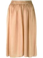 'cuperly' Skirt - Women - Silk - 40, Yellow/orange, Silk, Mes Demoiselles