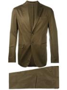 Dsquared2 Capri Two Piece Suit, Men's, Size: 50, Green, Cotton/spandex/elastane