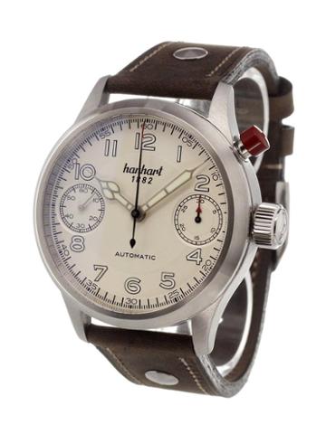 Hanhart 'pioneer Monoscope' Analog Watch, Men's, Stainless Steel