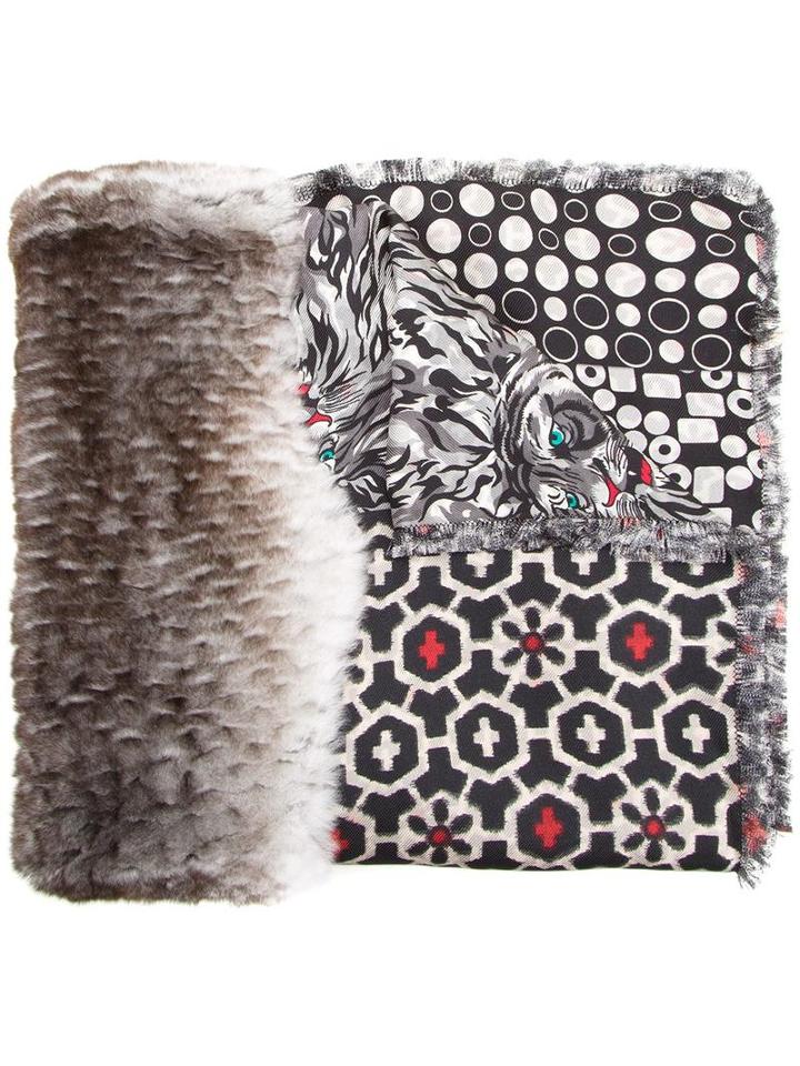 Pierre-louis Mascia 'fanorylas' Scarf, Women's, Black, Silk