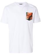 Daniele Alessandrini Floral Pocket T-shirt - White